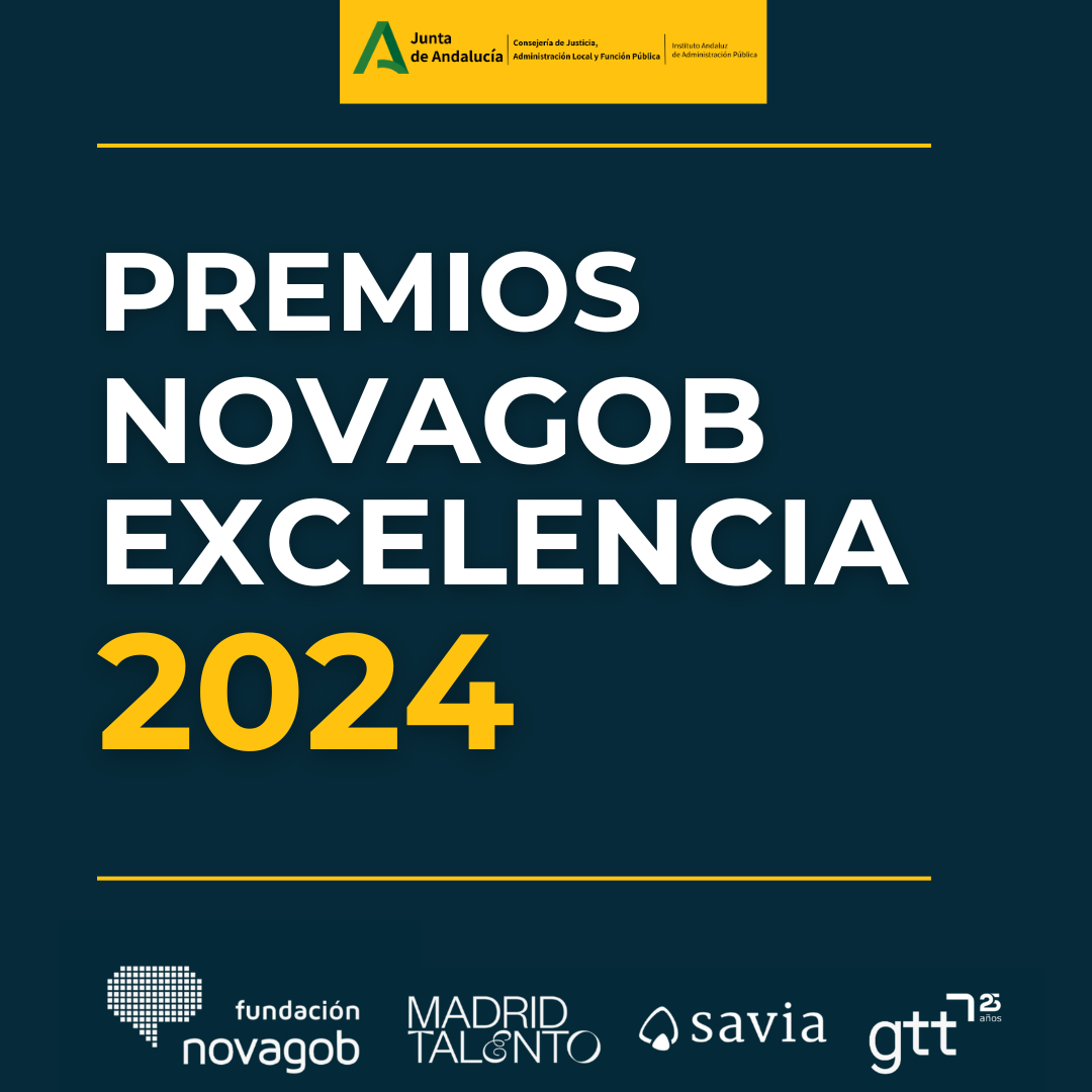 El IAAP participa en 4 candidaturas a los Premios Novagob 2024