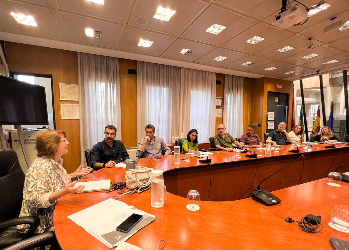 Reunión del IAAP con la oficina técnica de la Consejería de Justicia, Administración Local y Función Pública