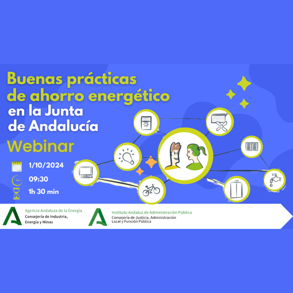 Webinar ‘Buenas prácticas de ahorro energético en la Junta de Andalucía’