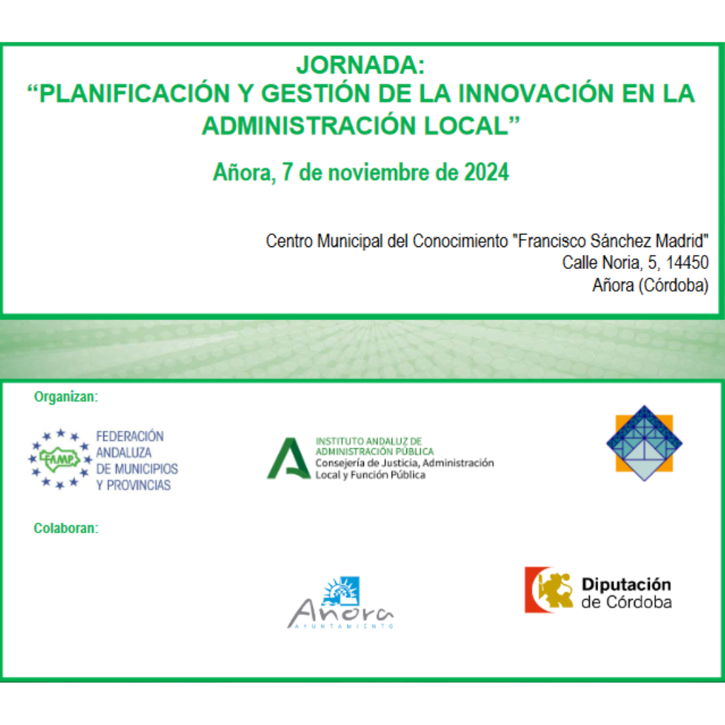 Jornada de la FAMP “Planificación y Gestión de la Innovación en la Administración Local”