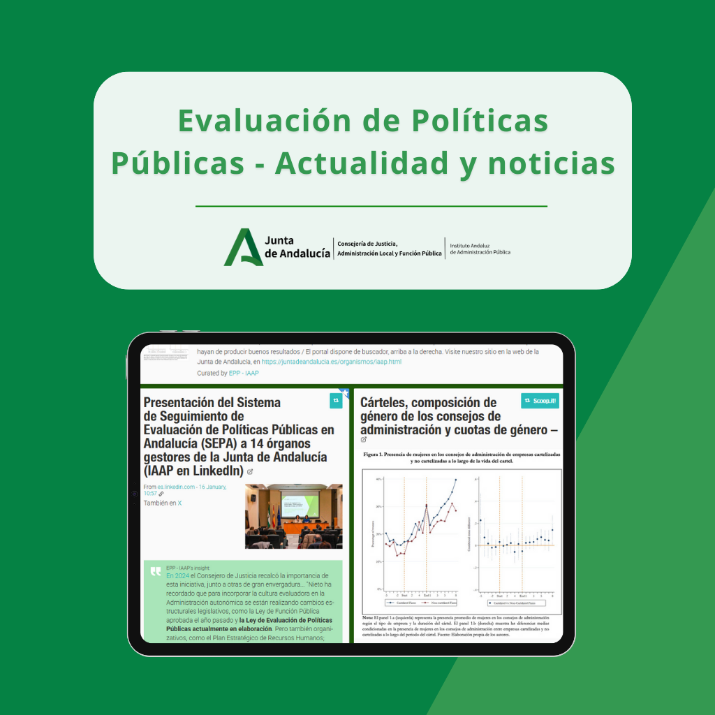 Portal de noticias de Evaluación de Políticas Públicas