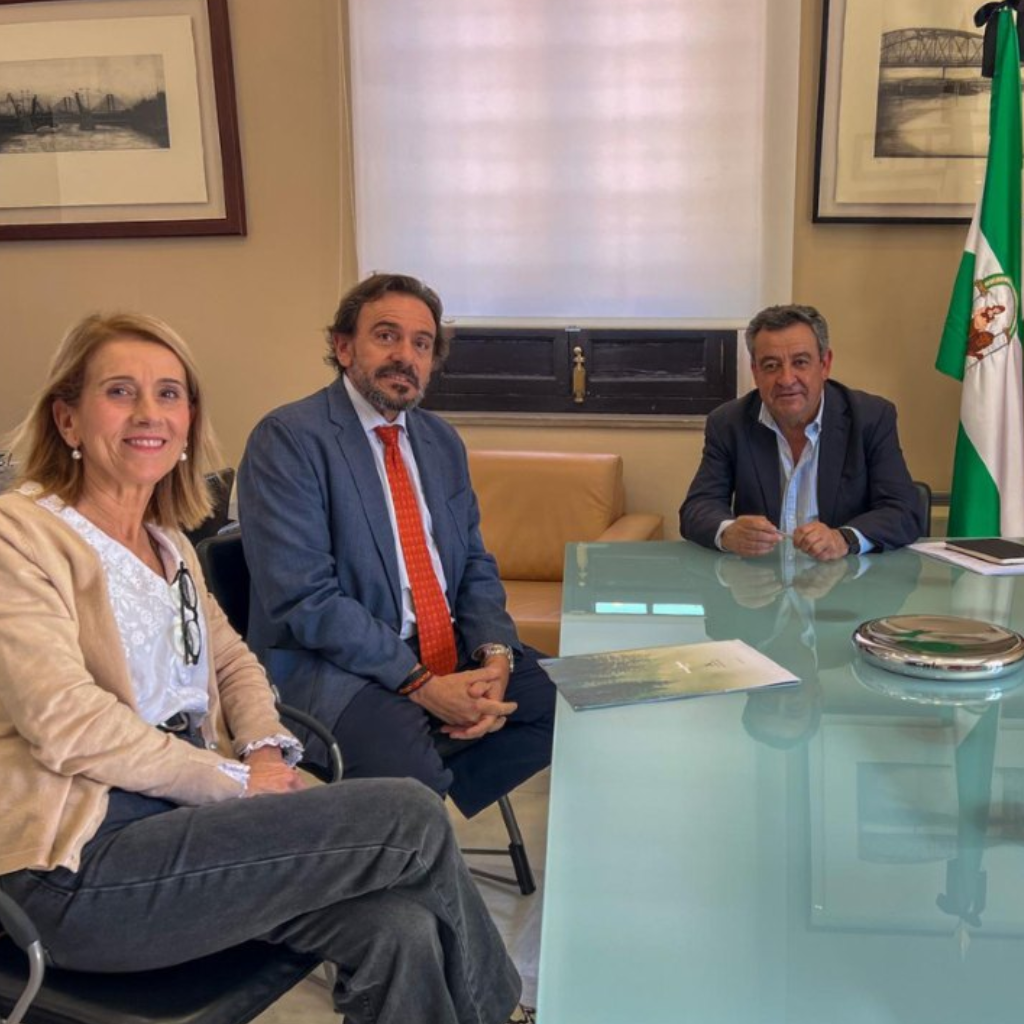 Reunión con el director de Inturjoven, Alejandro Lerín Bergasa.