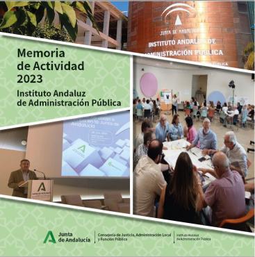 MEMORIA ACTIVIDAD 2023. INSTITUTO ANDALUZ DE ADMINISTRACIÓN PÚBLICA